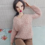 Объёмный пуловер