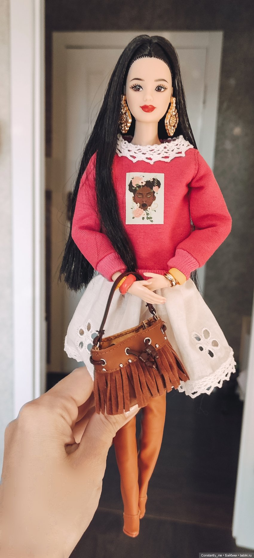 Юбочку сшила по-быстрому, остальное нашлось.