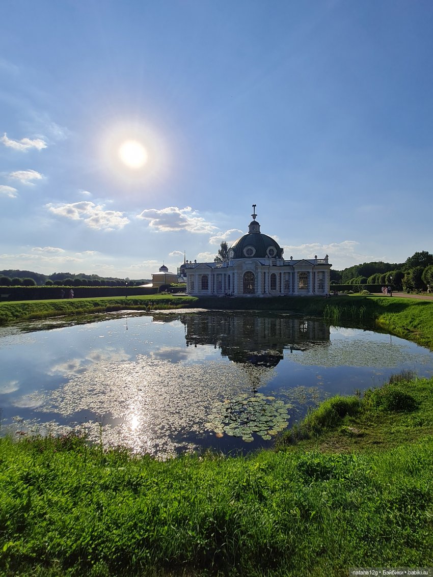 Гуляем по усадьбе Кусково