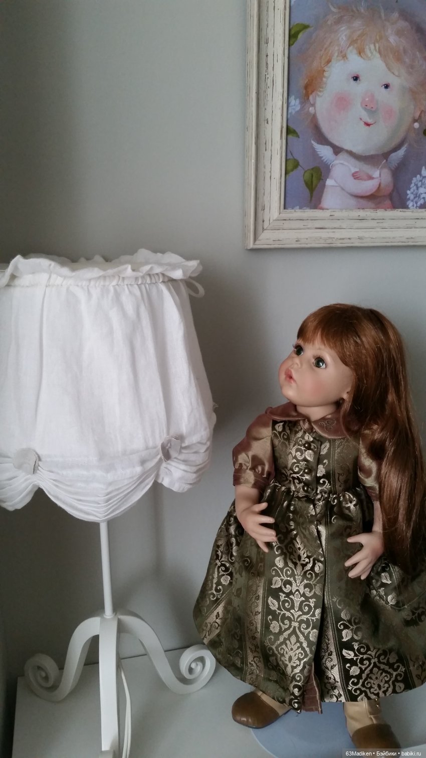 Fleur-de-Lis — Фарфоровые куклы Donna Rubert (Руберт): The Doll Artworks