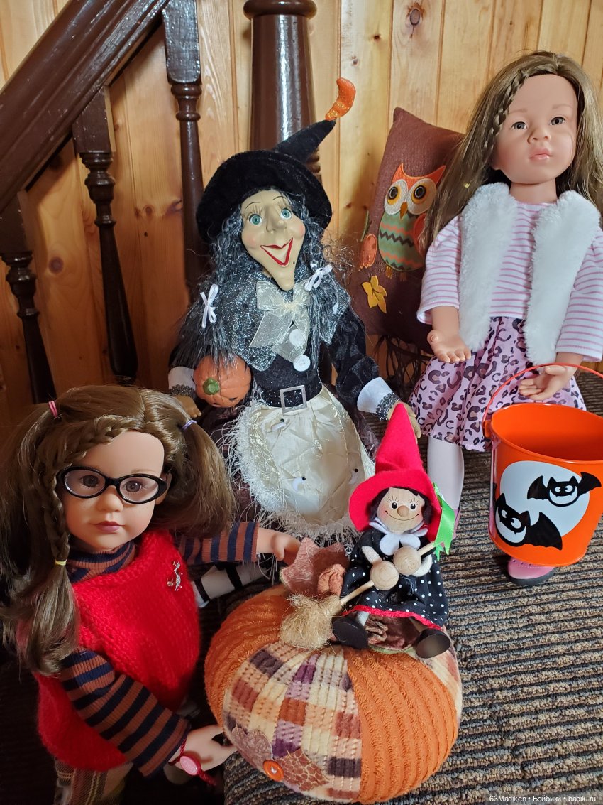 Подготовка к Хэллоуину — Куклы Gotz (Готц): Ханна (фото 3)