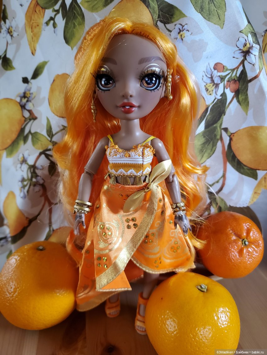 Принцесса из апельсина🍊 — Куклы Rainbow High (Рейнбоу Хай (фото 3)