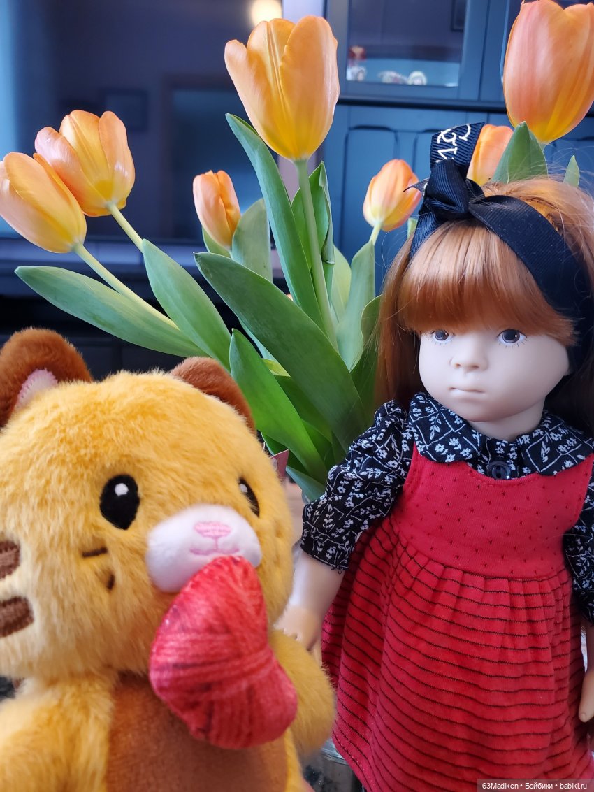 День цвета апельсина 🍊 — Куклы Sylvia Natterer (Сильвия Наттерер): Gotz (фото 7)