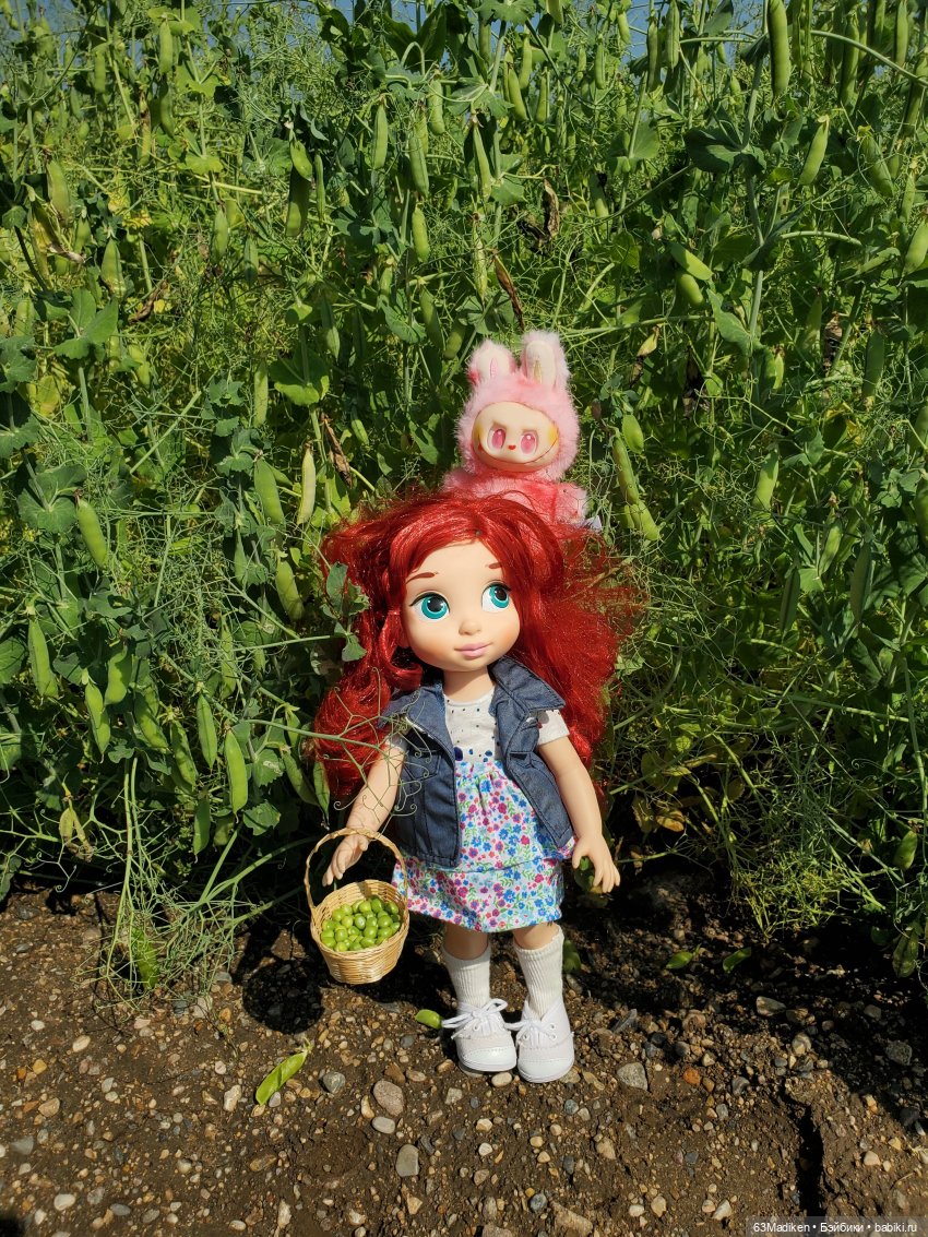Арина,Бабу и бобы — Куклы Disney Animators и Принцессы Диснея: Disney Store (фото 10)