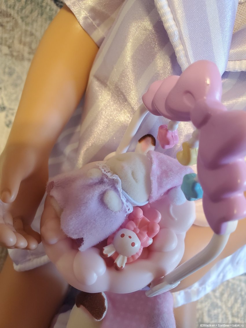 И мир в сиреневом цвете — Куклы Petitcollin (Петитколлин) и Sylvia Natterer: Minouche (фото 7)