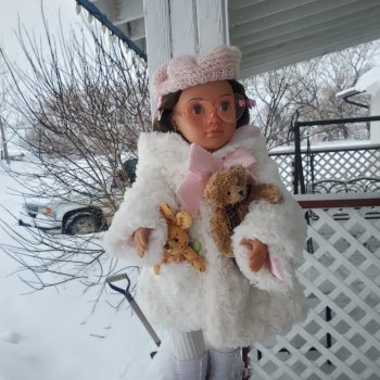 Завалило снегом.