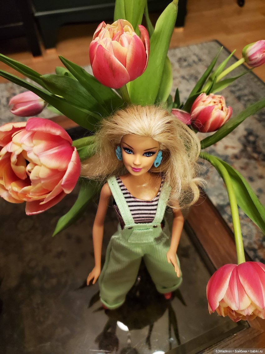 Тюльпаны и Любовь Петровна (фото 8)