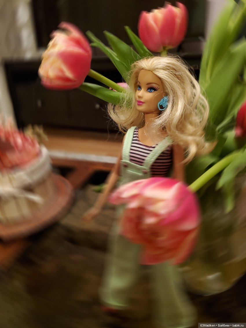 Тюльпаны и Любовь Петровна (фото 5)