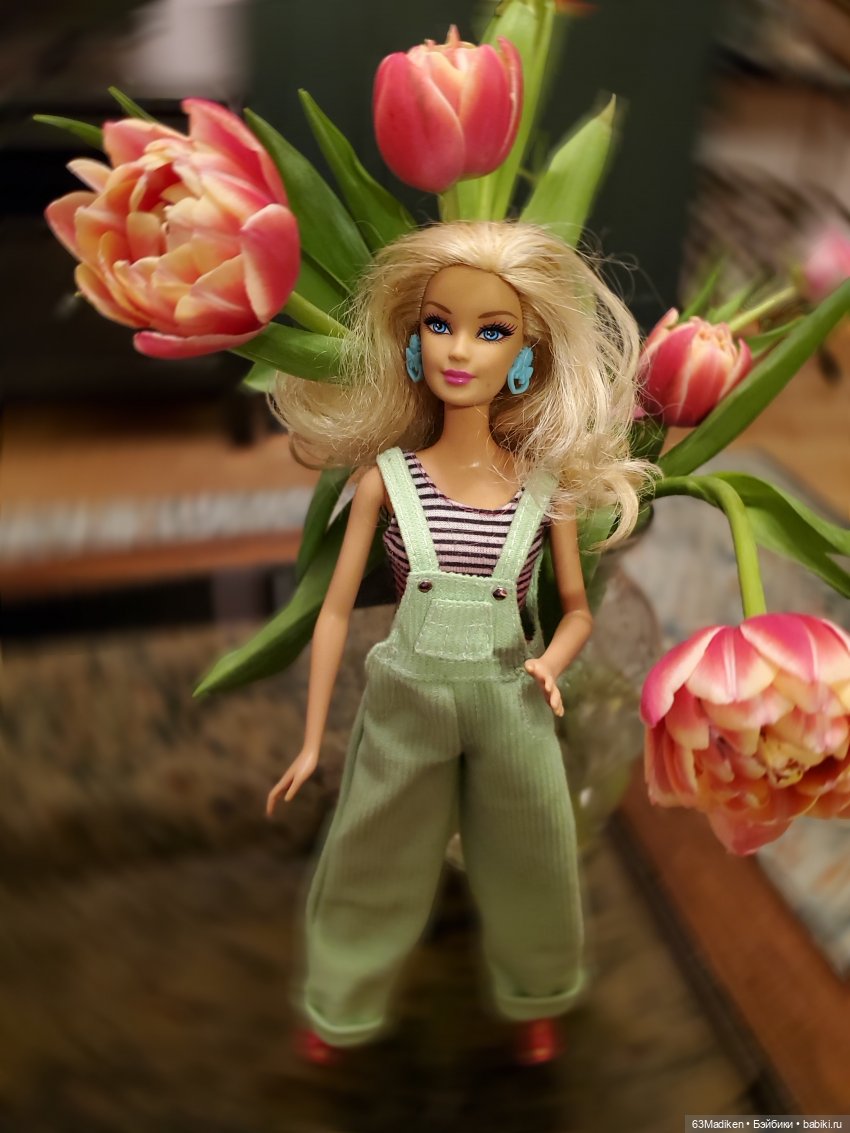 Тюльпаны и Любовь Петровна (фото 3)