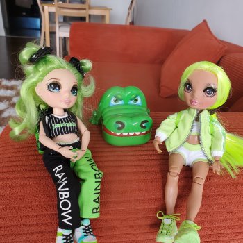 Мы играли с крокодилом🐊