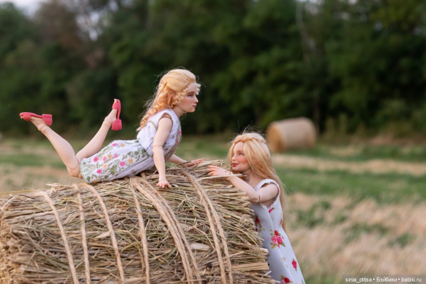 Стога и подсолнухи — Домашние фото авторских кукол: личные коллекции (фото 7)