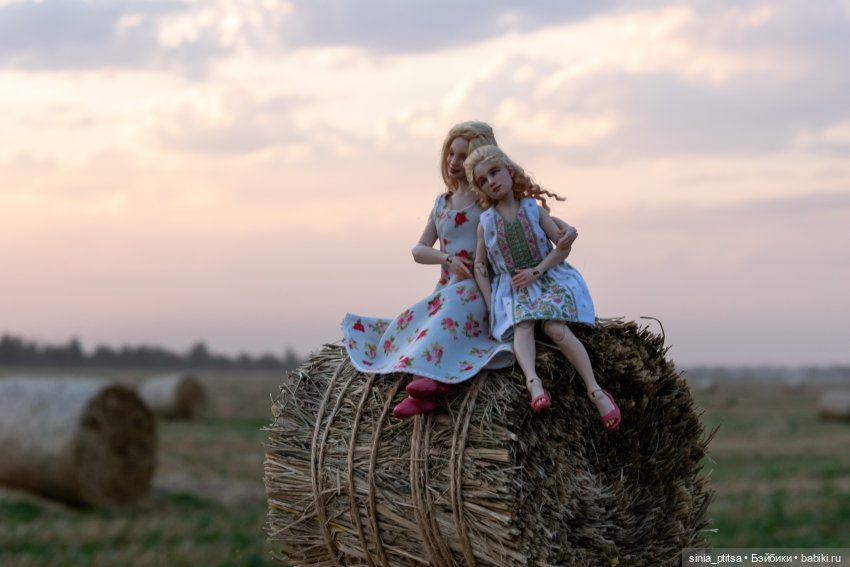 Стога и подсолнухи — Домашние фото авторских кукол: личные коллекции (фото 9)