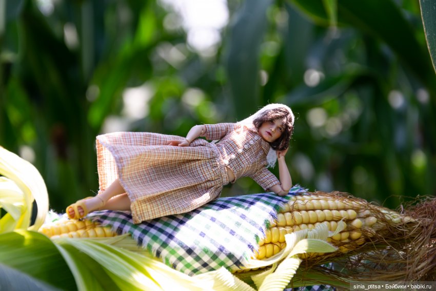 Стога и подсолнухи — Домашние фото авторских кукол: личные коллекции