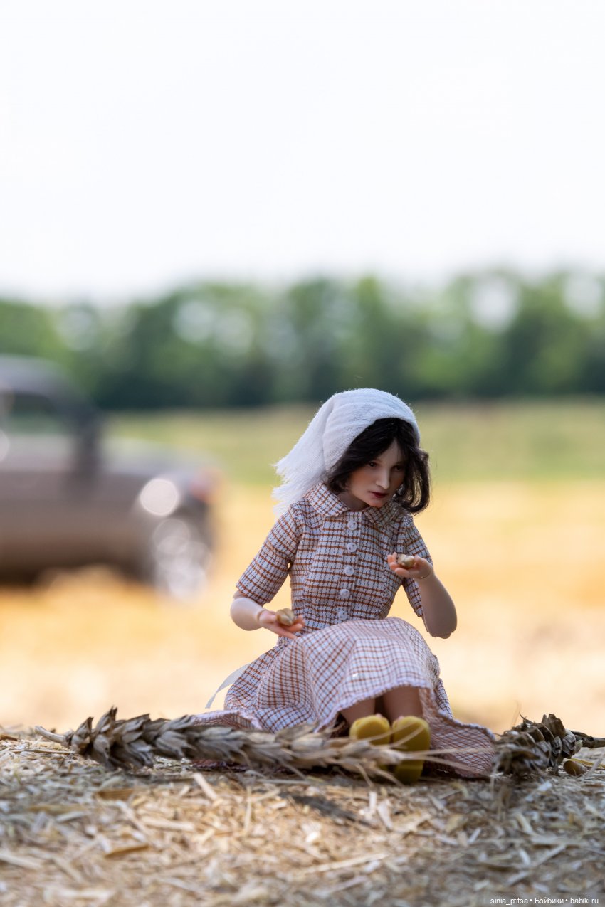 Стога и подсолнухи — Домашние фото авторских кукол: личные коллекции