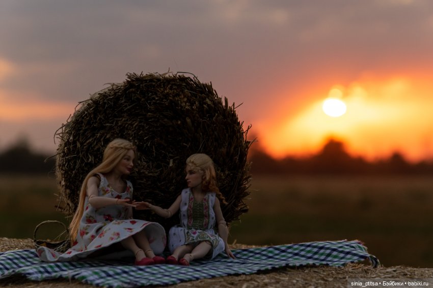 Стога и подсолнухи — Домашние фото авторских кукол: личные коллекции (фото 10)