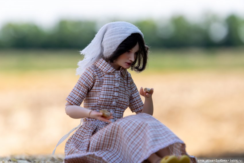 Стога и подсолнухи — Домашние фото авторских кукол: личные коллекции