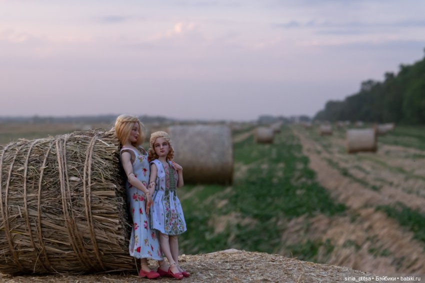 Стога и подсолнухи — Домашние фото авторских кукол: личные коллекции (фото 4)