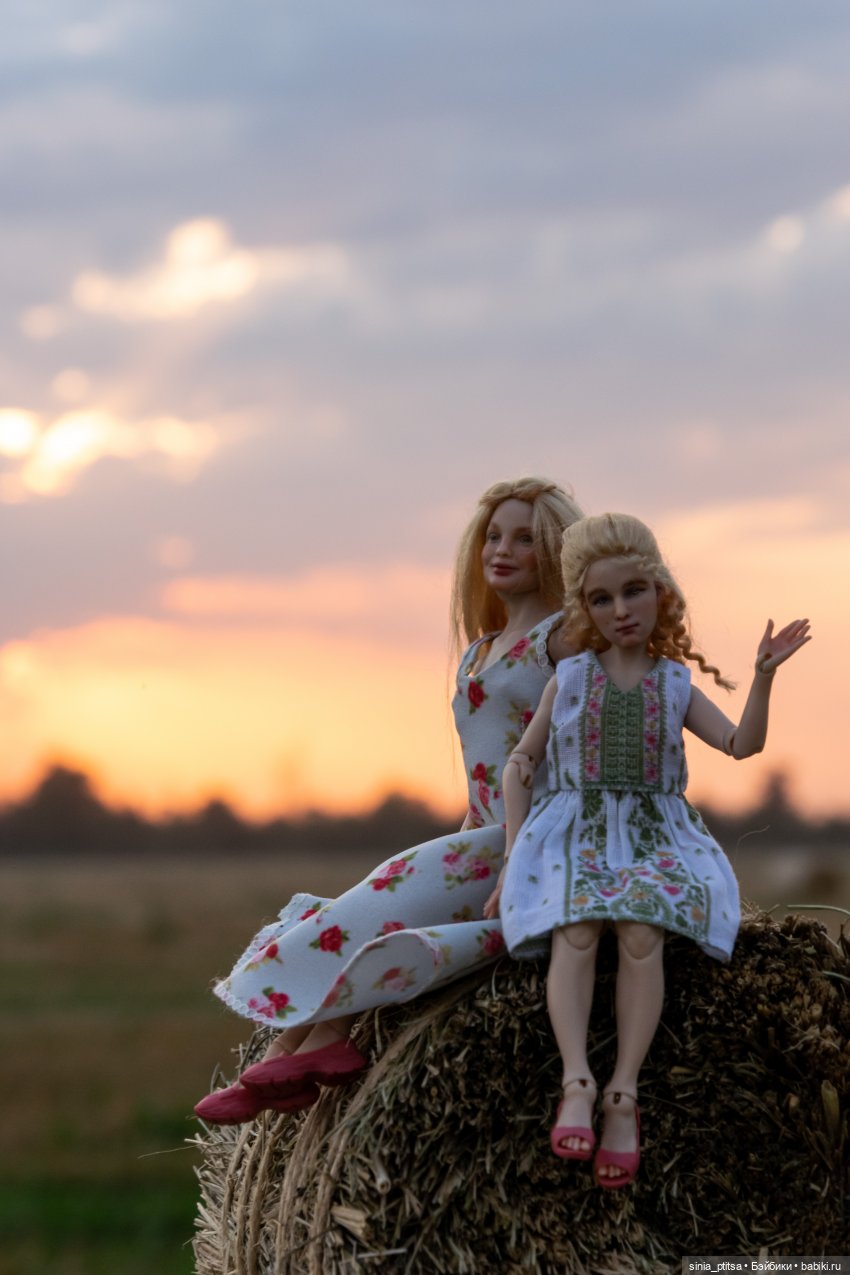 Стога и подсолнухи — Домашние фото авторских кукол: личные коллекции (фото 8)