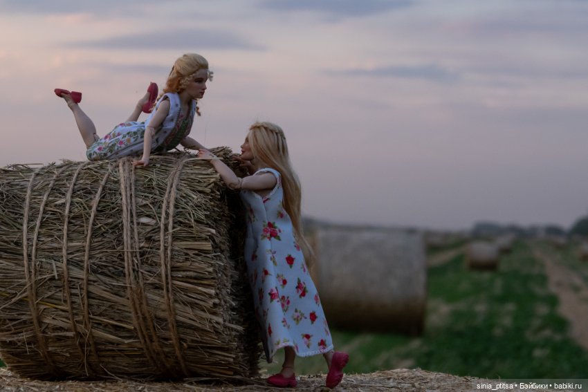 Стога и подсолнухи — Домашние фото авторских кукол: личные коллекции (фото 5)