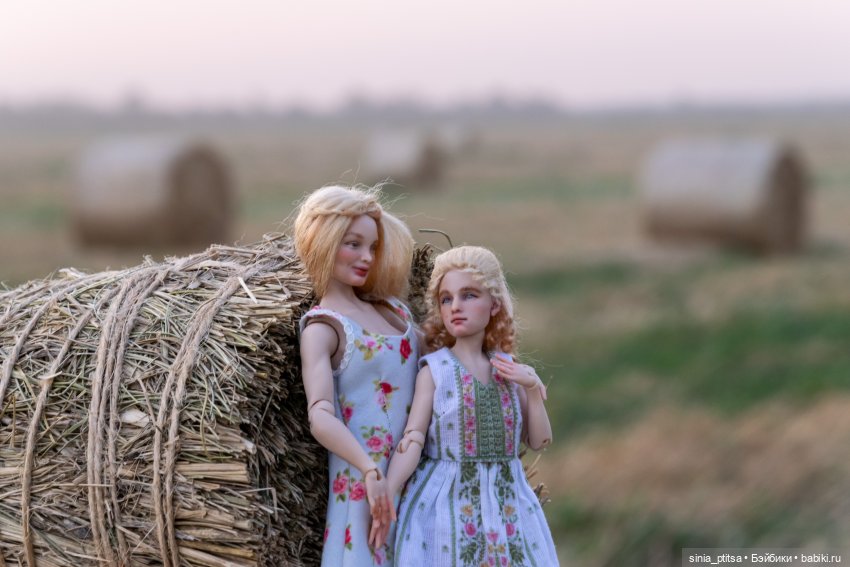 Стога и подсолнухи — Домашние фото авторских кукол: личные коллекции (фото 3)