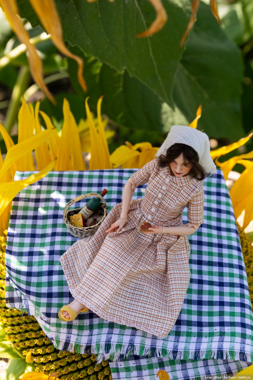 Стога и подсолнухи — Домашние фото авторских кукол: личные коллекции