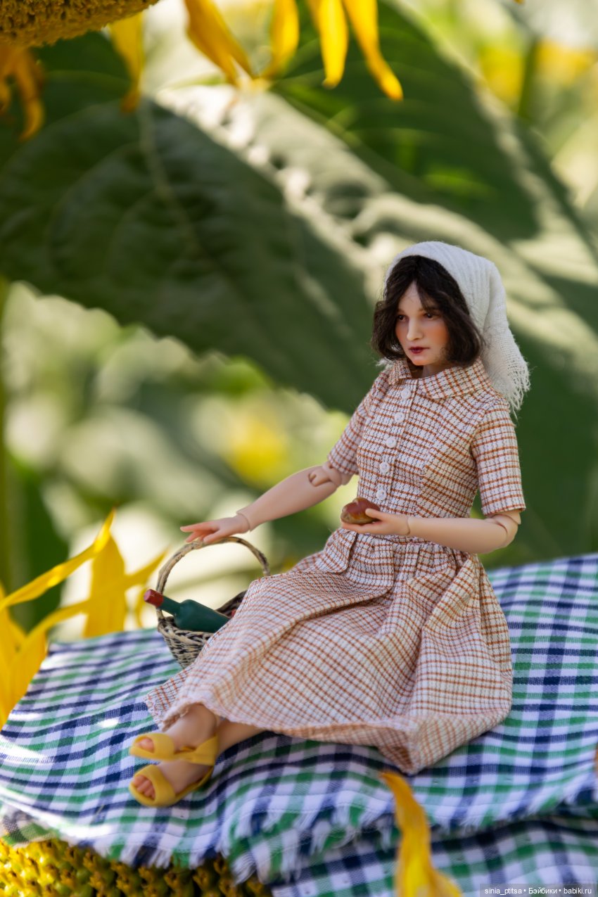 Стога и подсолнухи — Домашние фото авторских кукол: личные коллекции