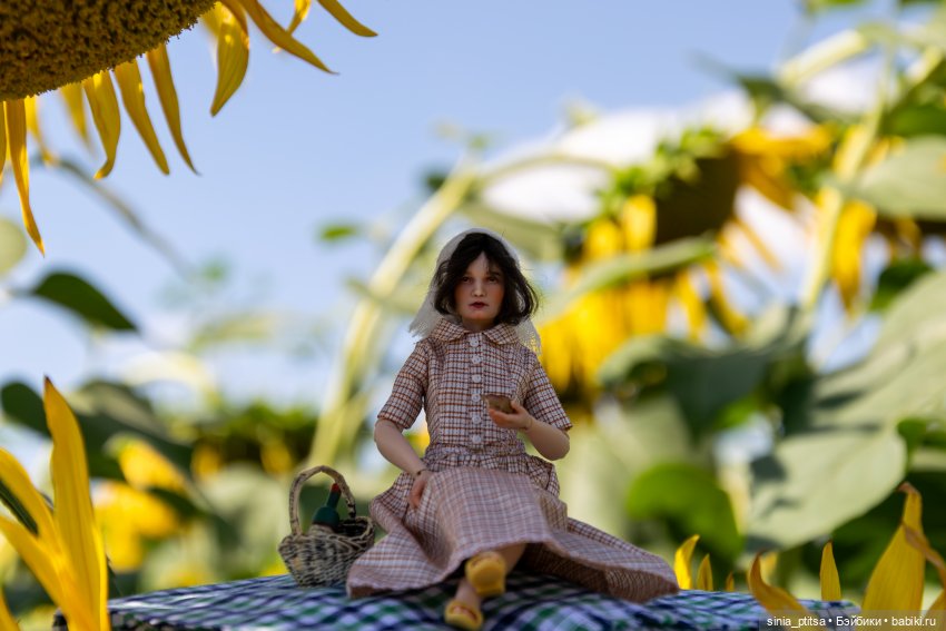 Стога и подсолнухи — Домашние фото авторских кукол: личные коллекции