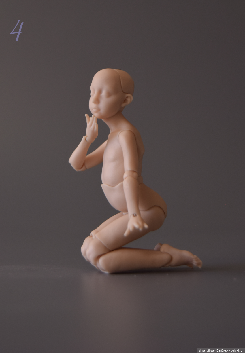 Угадай масштаб — Авторские шарнирные куклы своими руками: лепка (фото 4)