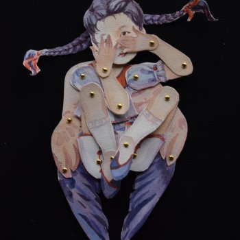 Шарнирная кукла, быстро и дешево