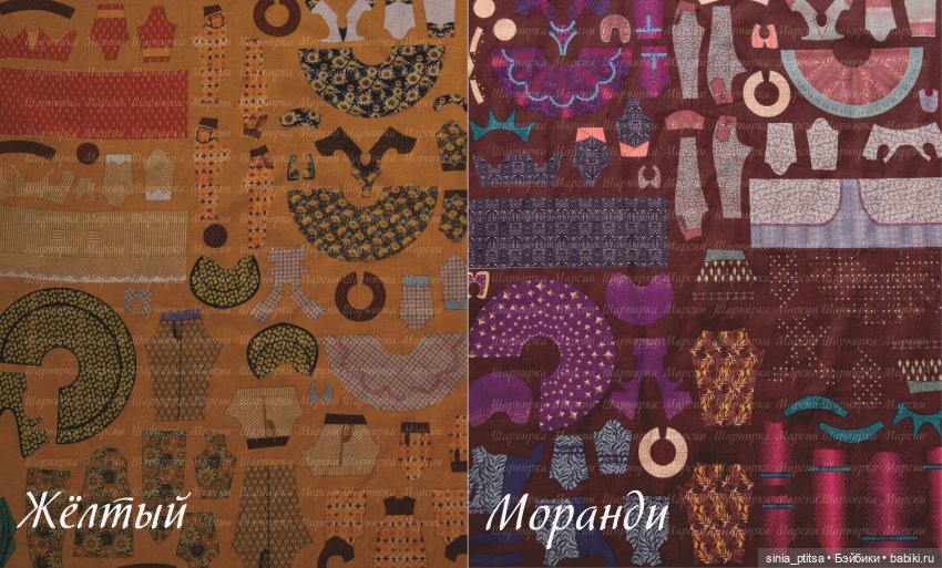 Выкройки для БЖД прямо на ткани (фото 3)