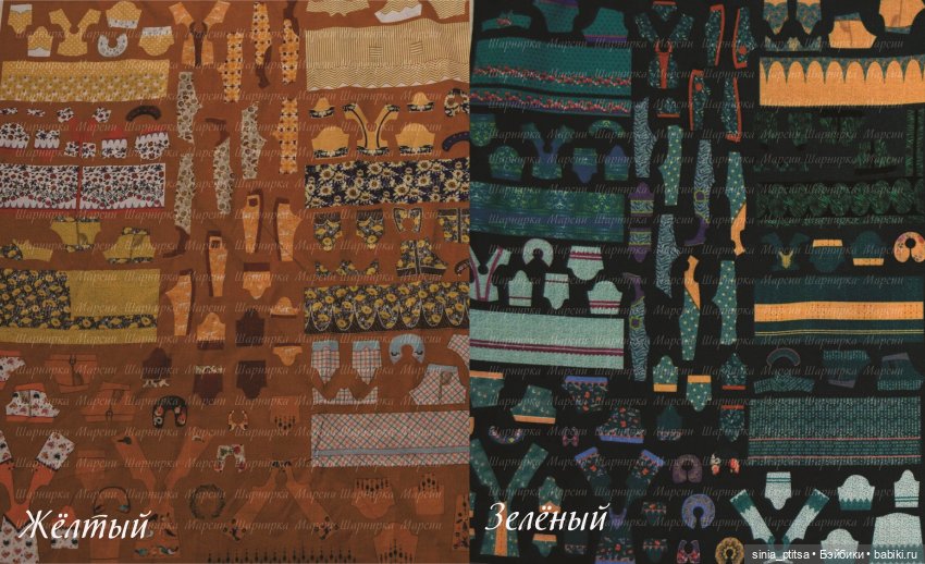 Выкройки для БЖД прямо на ткани