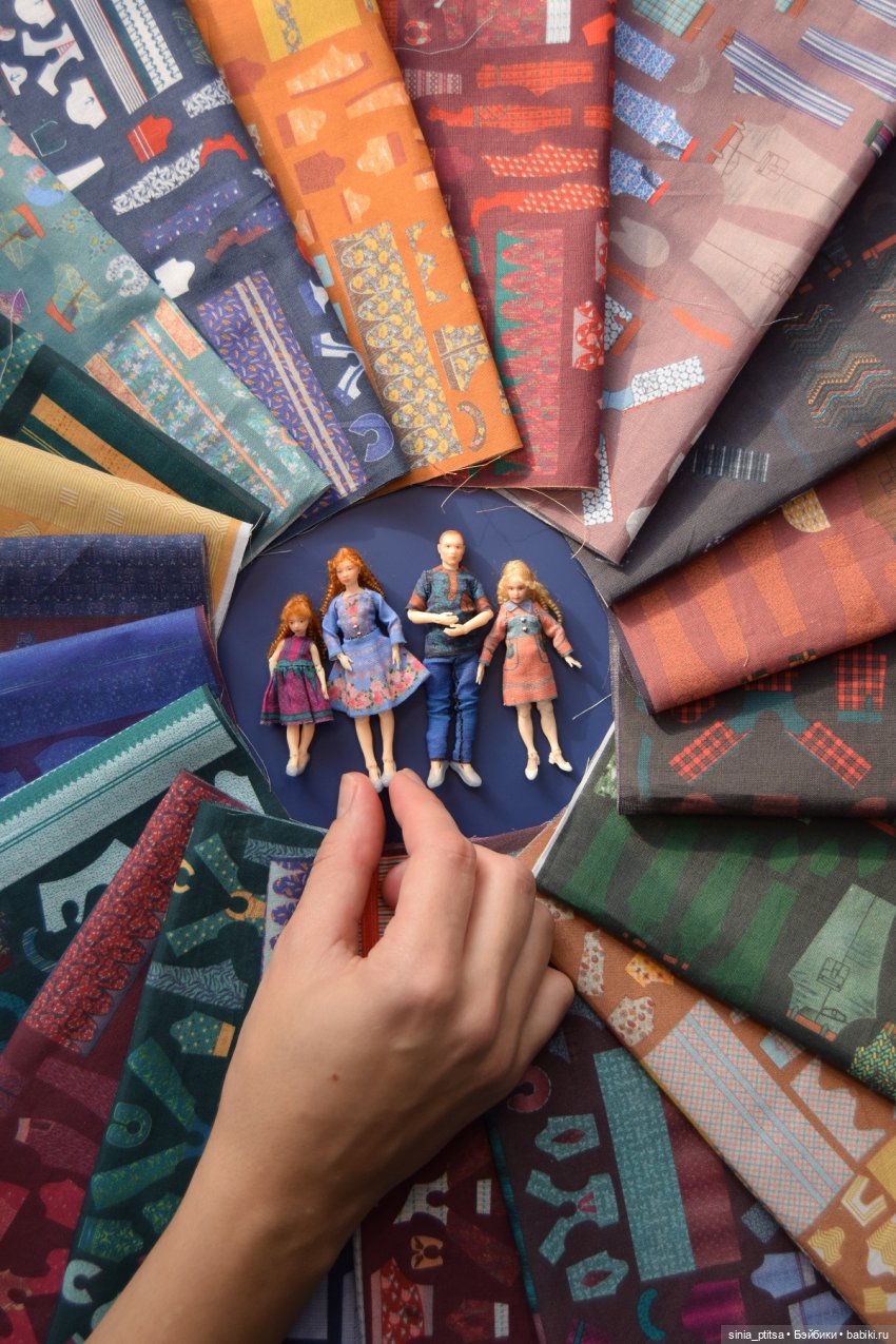 Выкройки для БЖД прямо на ткани (фото 2)