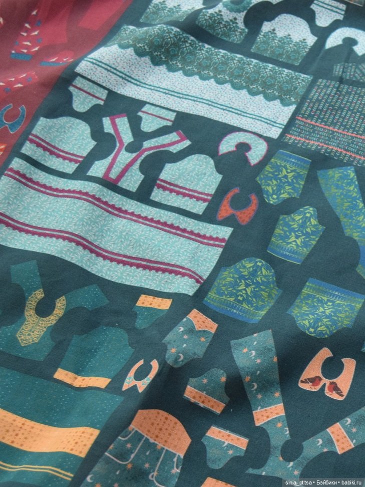 Выкройки для БЖД прямо на ткани