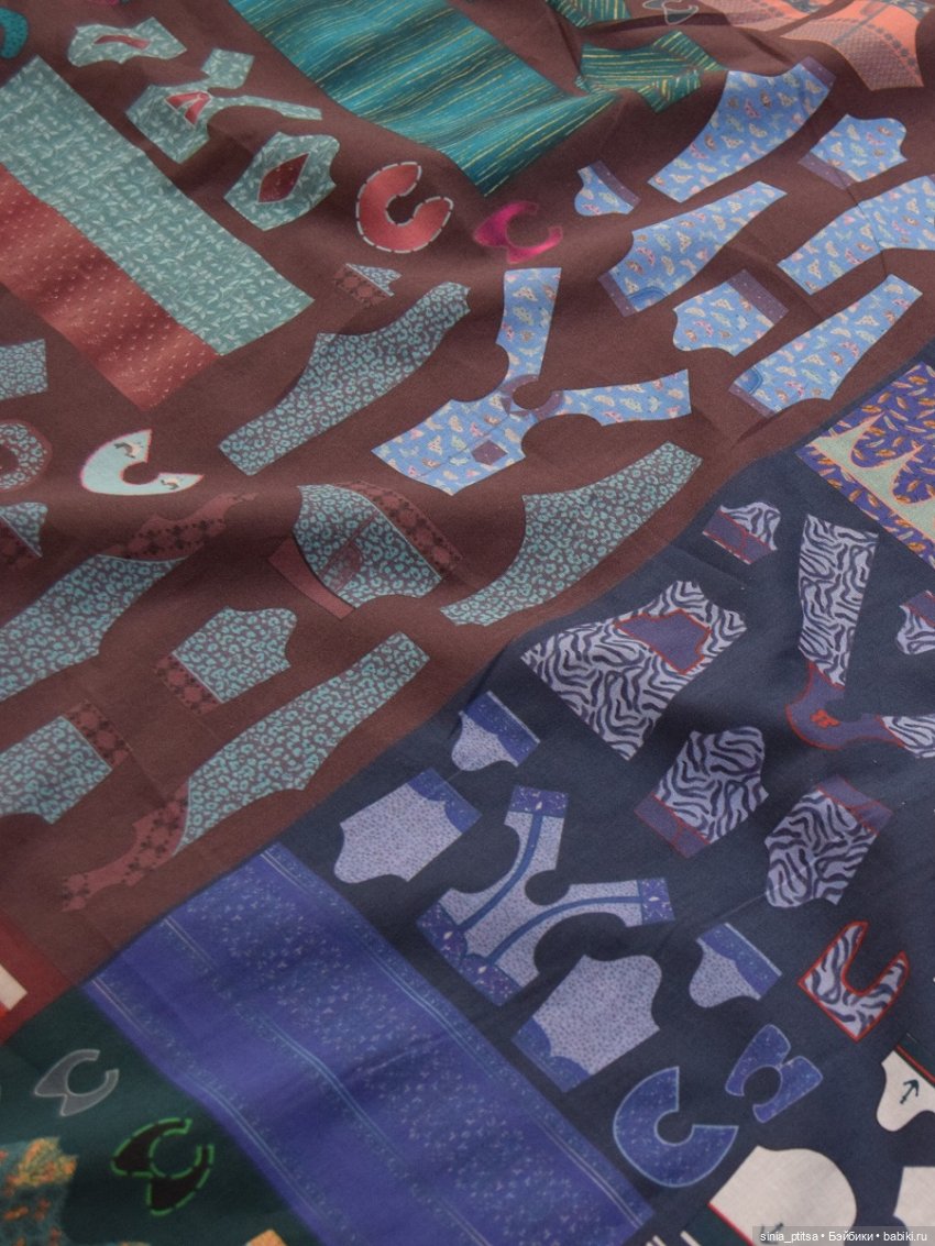 Выкройки для БЖД прямо на ткани