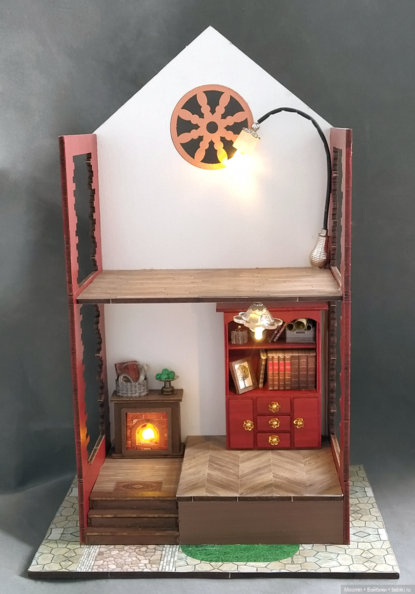 Дом для лисенка — Румбоксы и кукольные интерьеры: фото