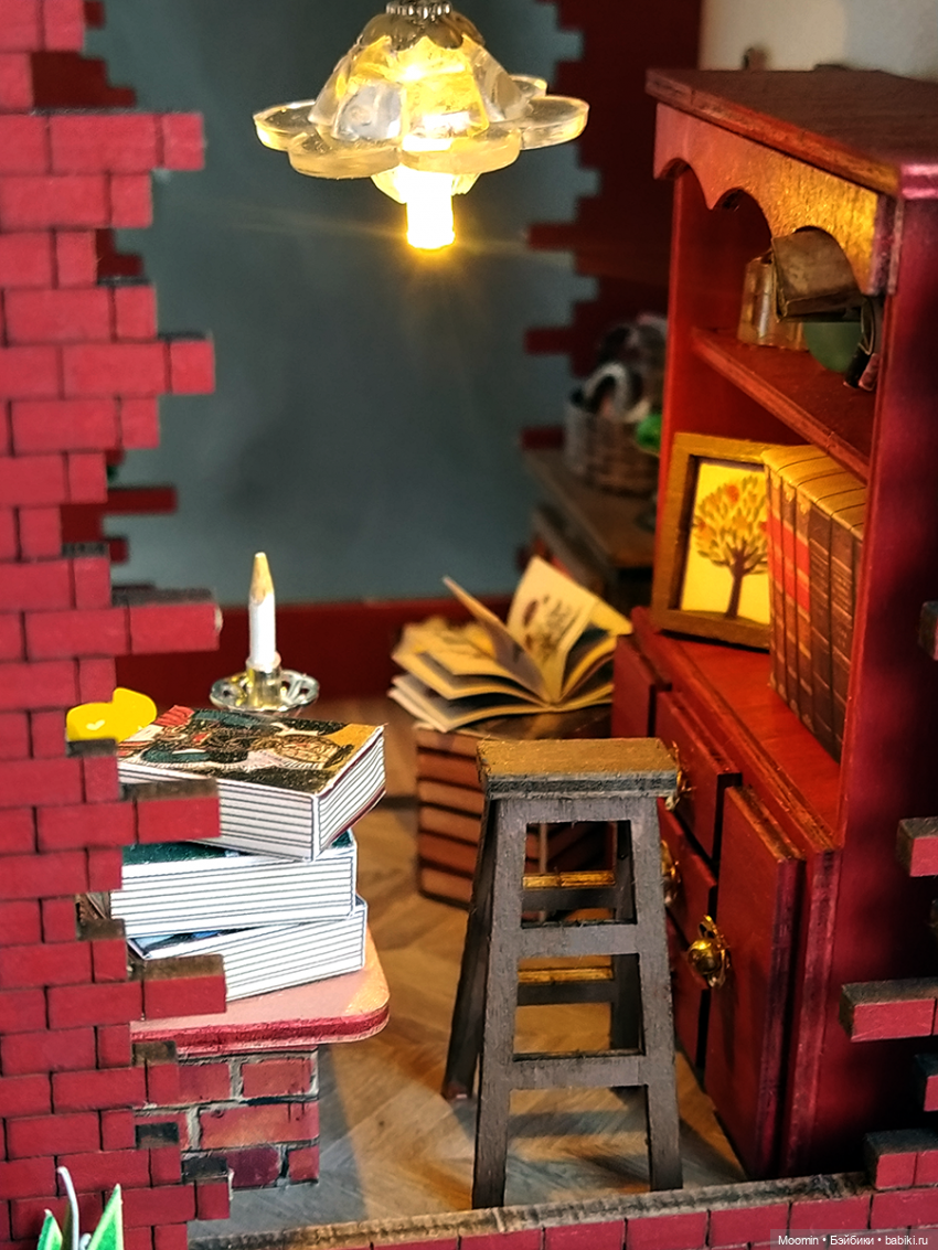 Дом для лисенка — Румбоксы и кукольные интерьеры: фото