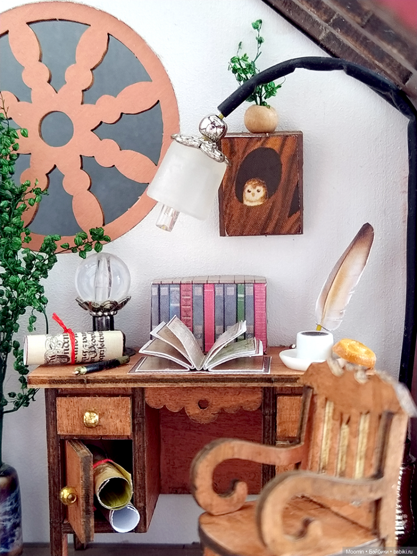 Дом для лисенка — Румбоксы и кукольные интерьеры: фото