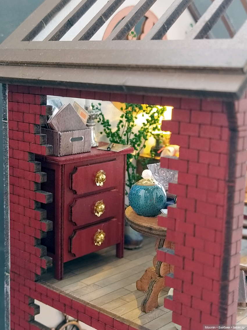 Дом для лисенка — Румбоксы и кукольные интерьеры: фото