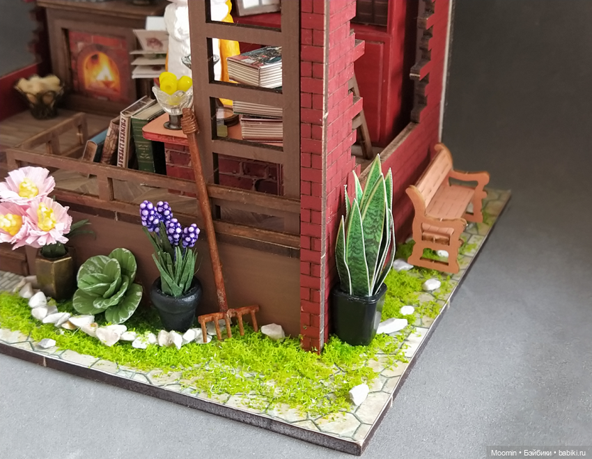 Дом для лисенка — Румбоксы и кукольные интерьеры: фото