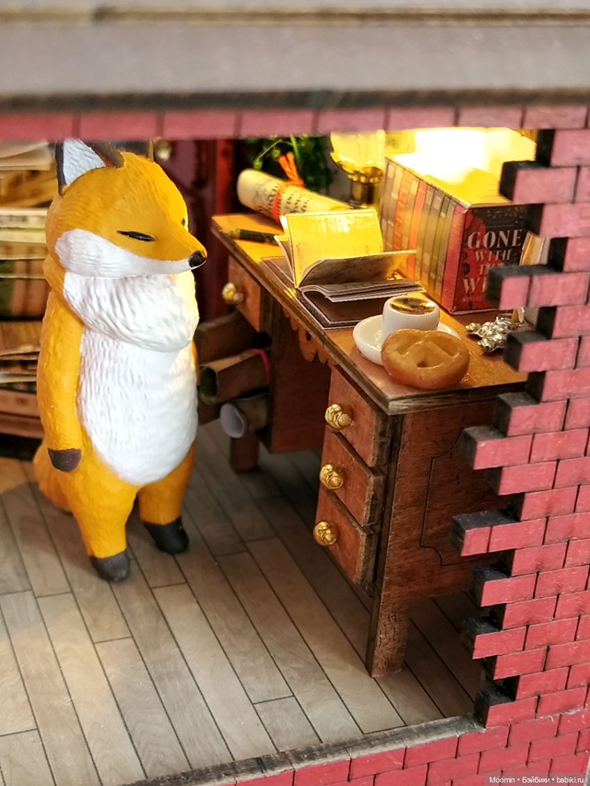 Дом для лисенка — Румбоксы и кукольные интерьеры: фото