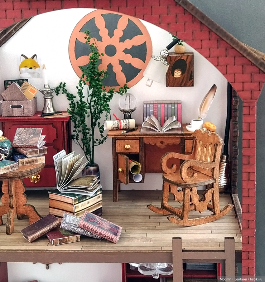 Дом для лисенка — Румбоксы и кукольные интерьеры: фото