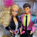 Barbie и Derek (the Rockers 1985)