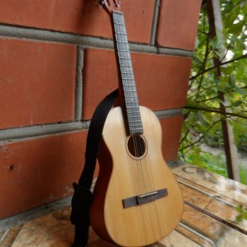 Советская 7-ми струнная гитара 1к3