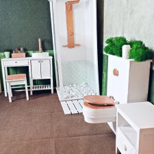 Ванная комната для кукол