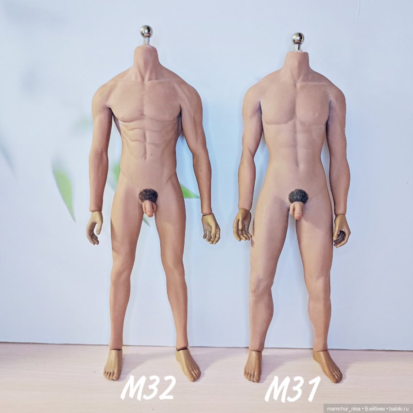 Сравнение мужских тел phicen M31 и М32 (фото 2)