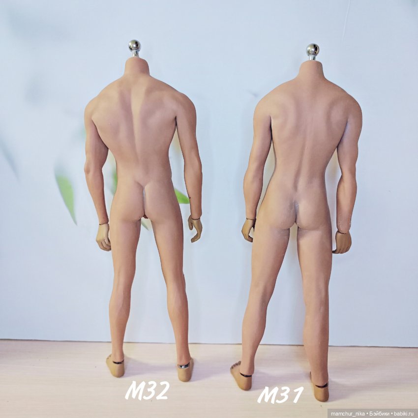 Сравнение мужских тел phicen M31 и М32 (фото 3)