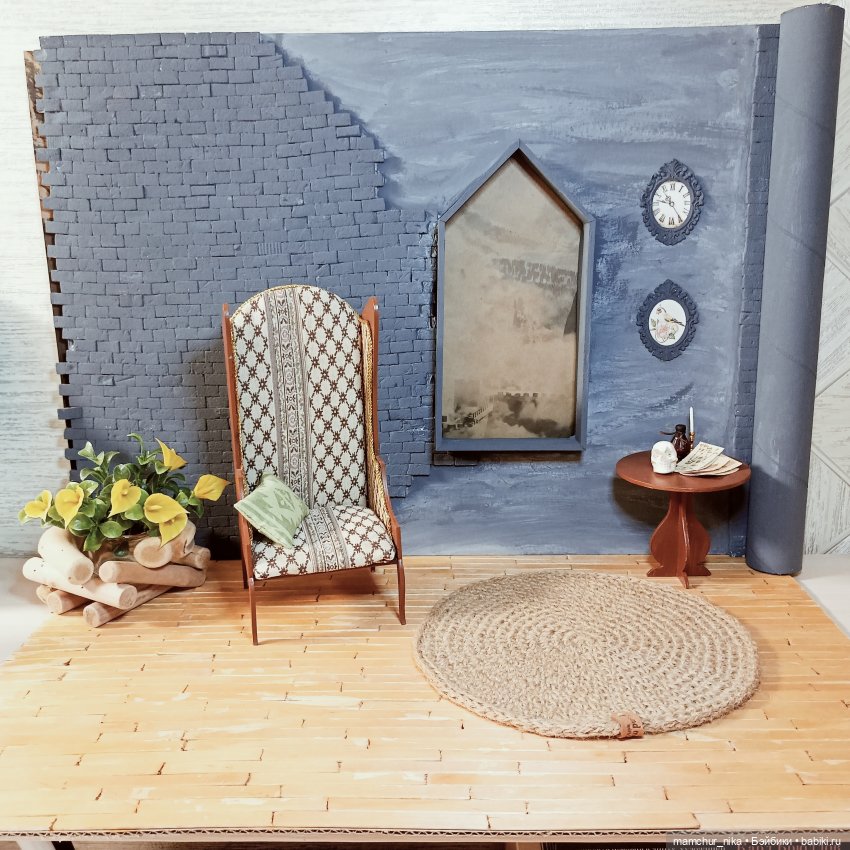 Замковая комната — Кукольная миниатюра своими руками: еда (фото 8)