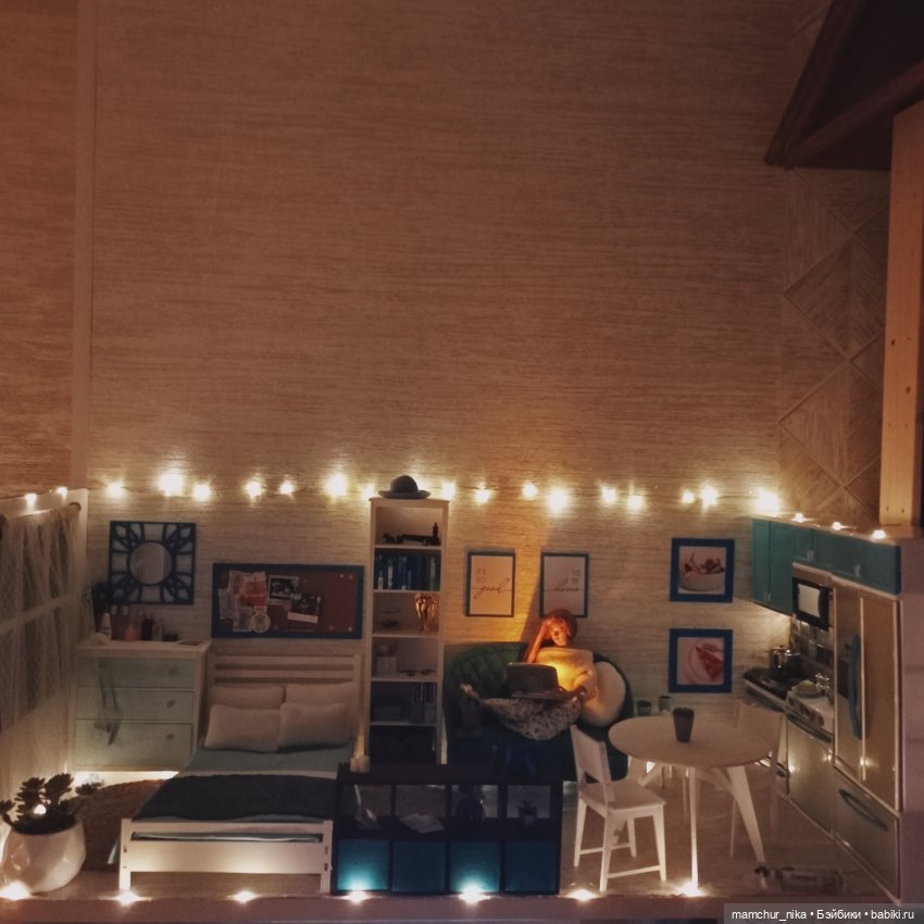 Румбоксы и кукольные интерьеры: фото (фото 5)