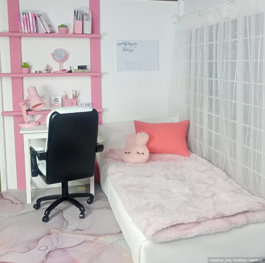 Розовый румбокс 💗 — Румбоксы и кукольные интерьеры: фото (фото 2)