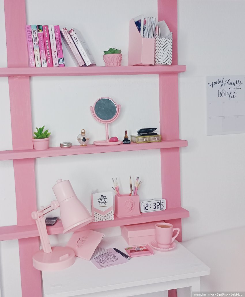 Розовый румбокс 💗 — Румбоксы и кукольные интерьеры: фото (фото 4)